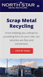 Mobile Screenshot of northstarmetalrecycling.com